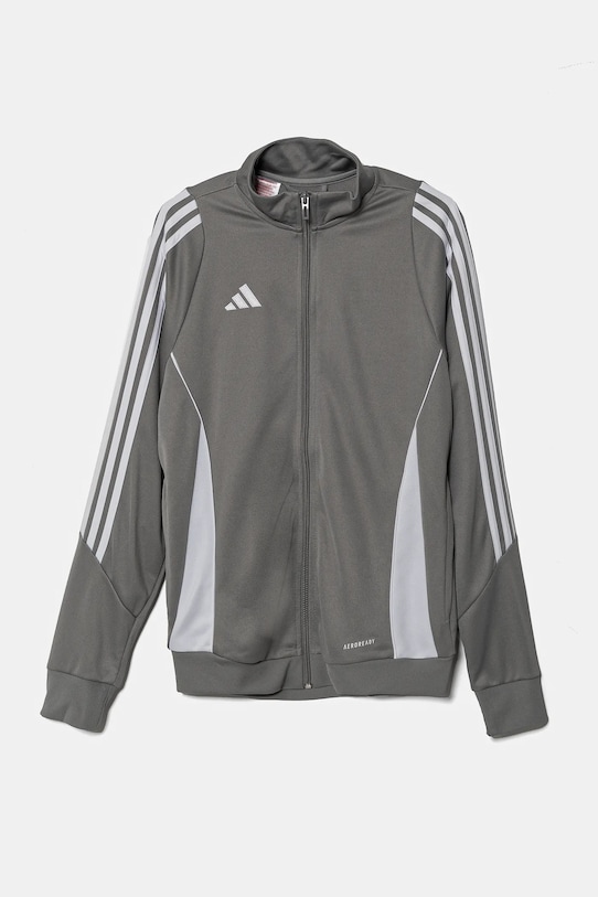 adidas Performance bluză pentru copii imprimeu gri IR9508