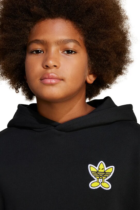 adidas Originals hanorac de bumbac pentru copii x Smiley World JD0428