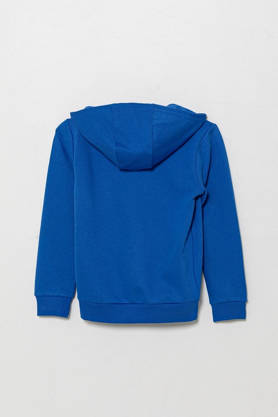 CHLAPEC Dětská mikina adidas Originals JD1669 modrá