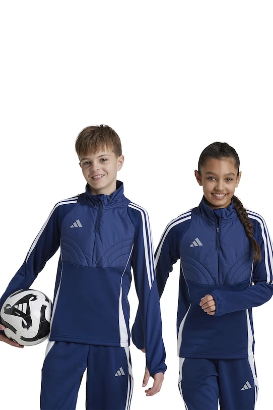 adidas Performance bluza dziecięca aplikacja granatowy IY0116