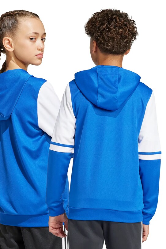 Detská mikina adidas Performance JD4802 modrá