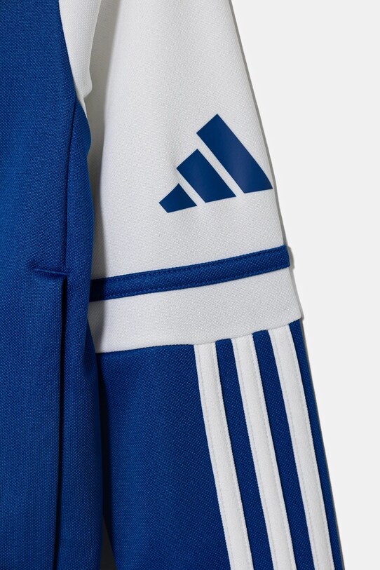 Detská mikina adidas Performance modrá JD4802