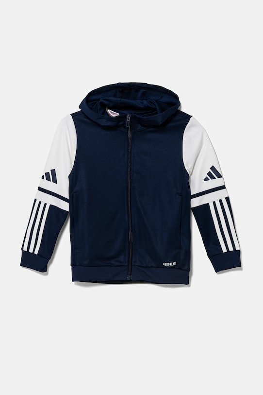 Otroški pulover adidas Performance JD4800 mornarsko modra SS25