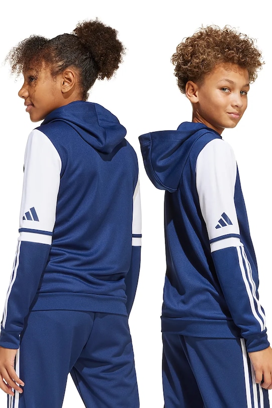 Otroški pulover adidas Performance JD4800 mornarsko modra