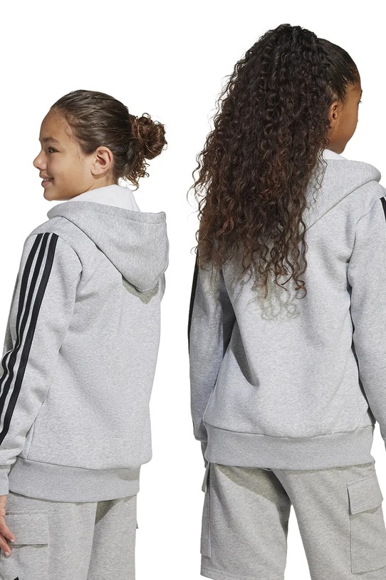 adidas bluza dziecięca JD6493 szary