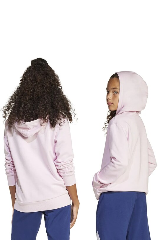 adidas bluza dziecięca JC9773 różowy