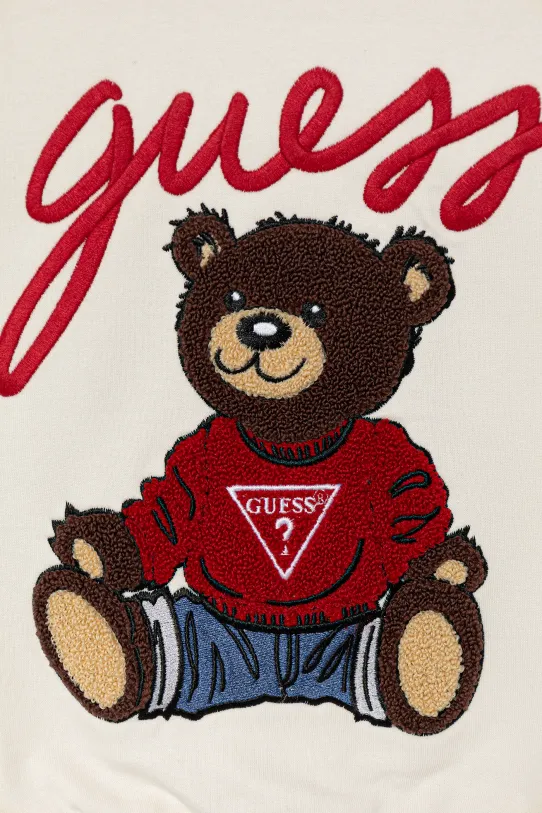 Chłopiec Guess bluza bawełniana dziecięca H5RT01.KAD74.PPYA beżowy
