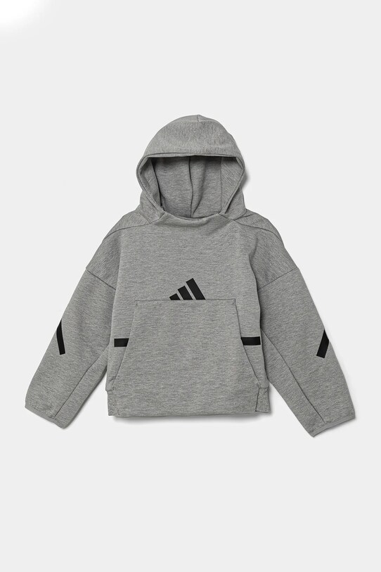 adidas felpa per bambini IN6063 grigio SS25