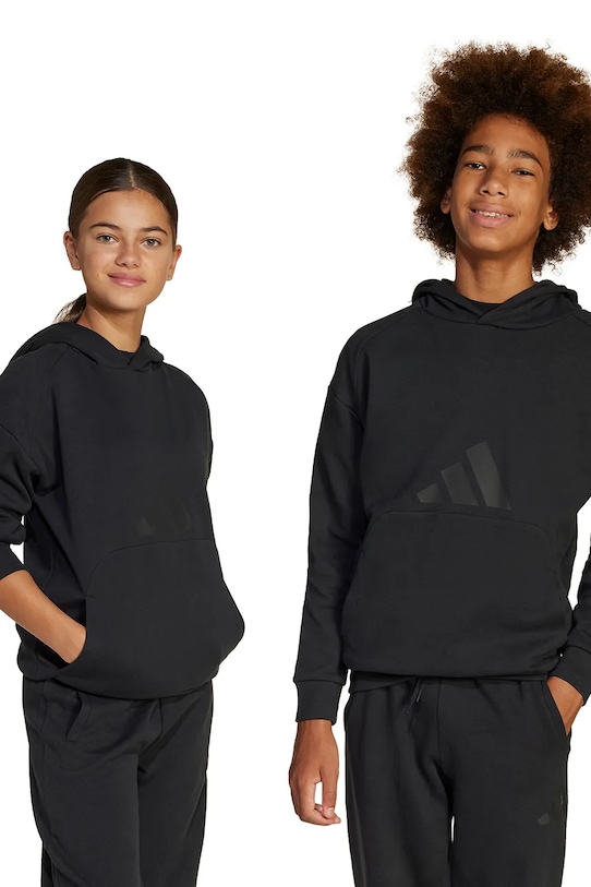 adidas bluza copii print negru JJ4784