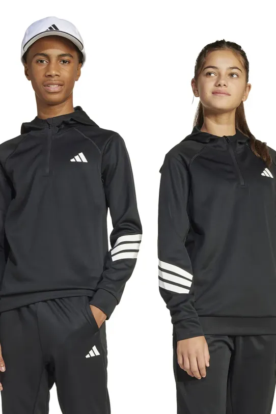 adidas bluza pozostałe czarny JD0104
