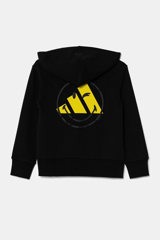 Chłopiec adidas bluza dziecięca x Smiley World JJ3072 czarny