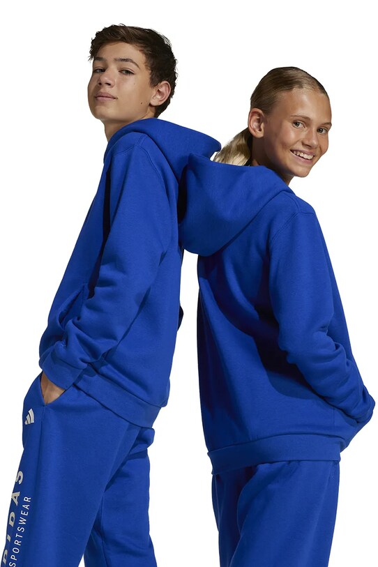 adidas bluza copii JC7618 albastru