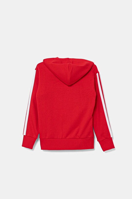 Chlapec Detská mikina adidas JI6212 červená