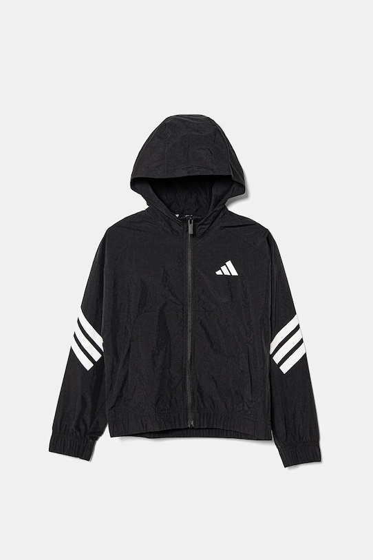 Παιδικό μπουφάν adidas JJ4791 μαύρο SS25