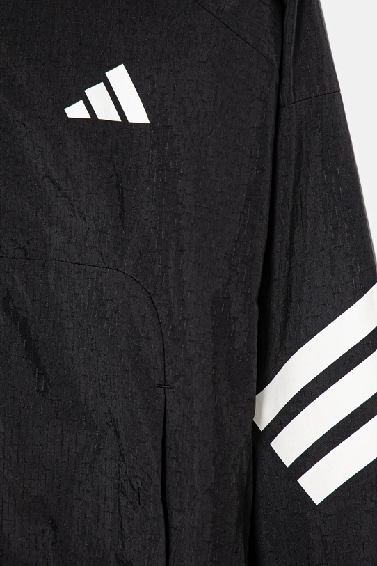 Παιδικό μπουφάν adidas μαύρο JJ4791