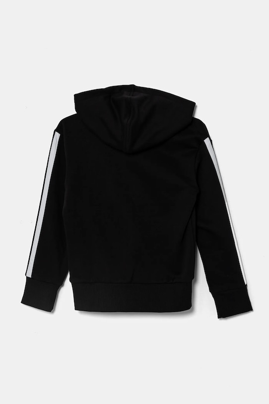 Chlapec Detská mikina adidas JC7480 čierna