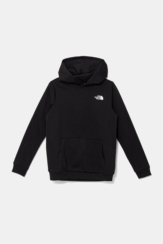 The North Face bluza copii TEEN SIMPLE DOME HOODIE uni negru NF0A8AXVJK31