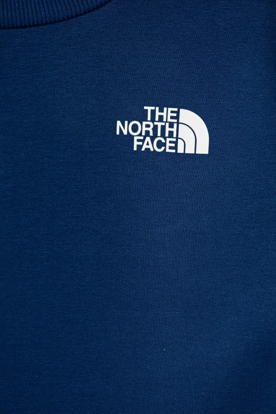 Chłopiec The North Face bluza dziecięca TEEN SIMPLE DOME CREW NF0A8AXYD1R1 granatowy