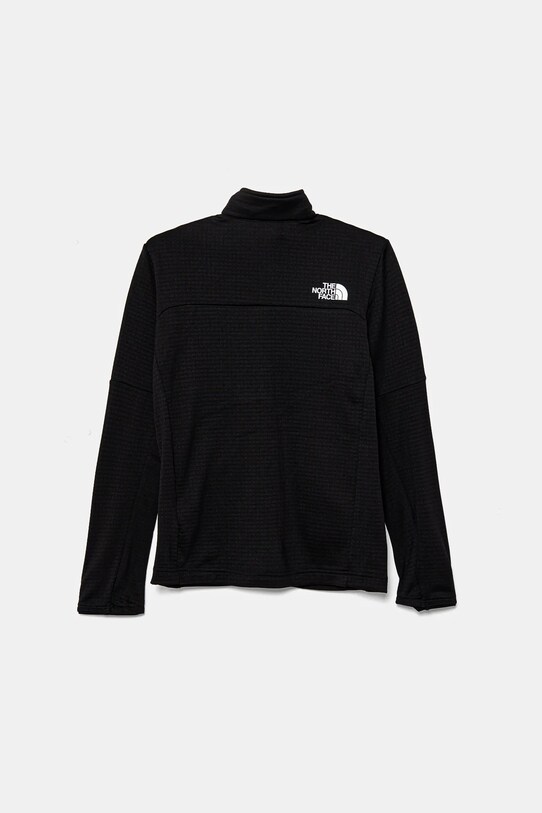 The North Face gyerek felső TEEN HIKE MIDLAYER FZ NF0A8AY5JK31 fekete SS25