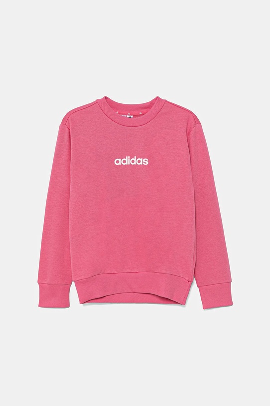 Dětská mikina adidas JC9736 růžová SS25