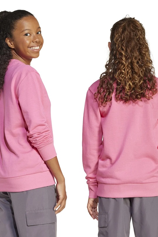 Dětská mikina adidas JC9736 růžová