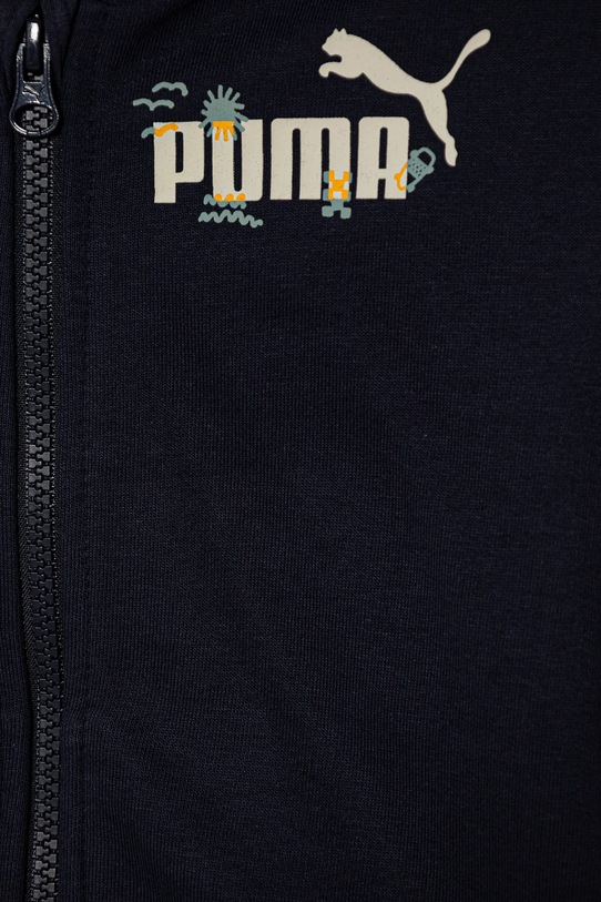 Băieți Puma bluză copii SANDY ADVENTURES Hoodie Full-Zip TR 685158 bleumarin