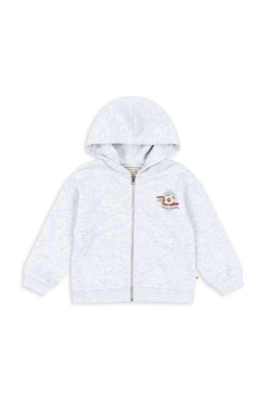 Dětská mikina Konges Sløjd LOU HOODIE OCS KS103005 šedá SS25