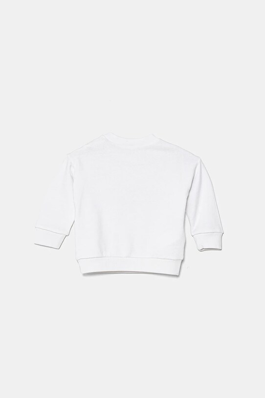 Βαμβακερή μπλούζα μωρού Marni MS304B SWEAT-SHIRT M01405 λευκό SS25