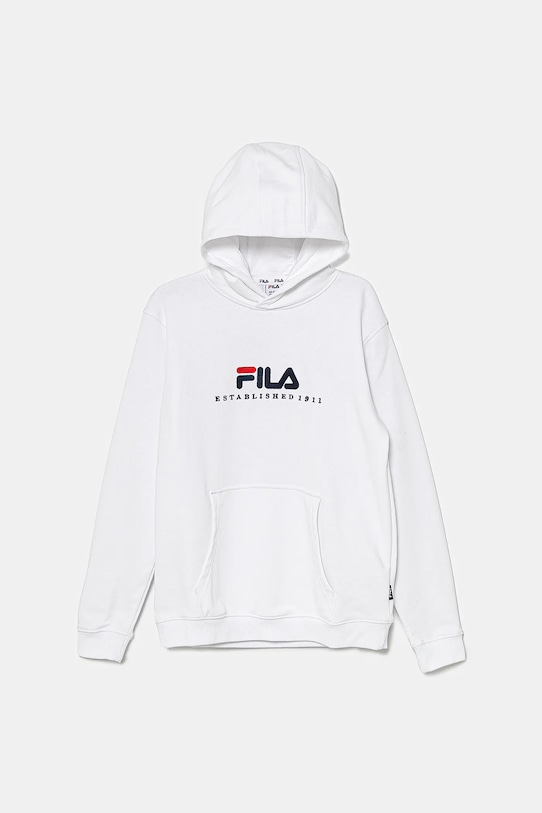 Fila bluza copii LODDIN print alb FAT0624