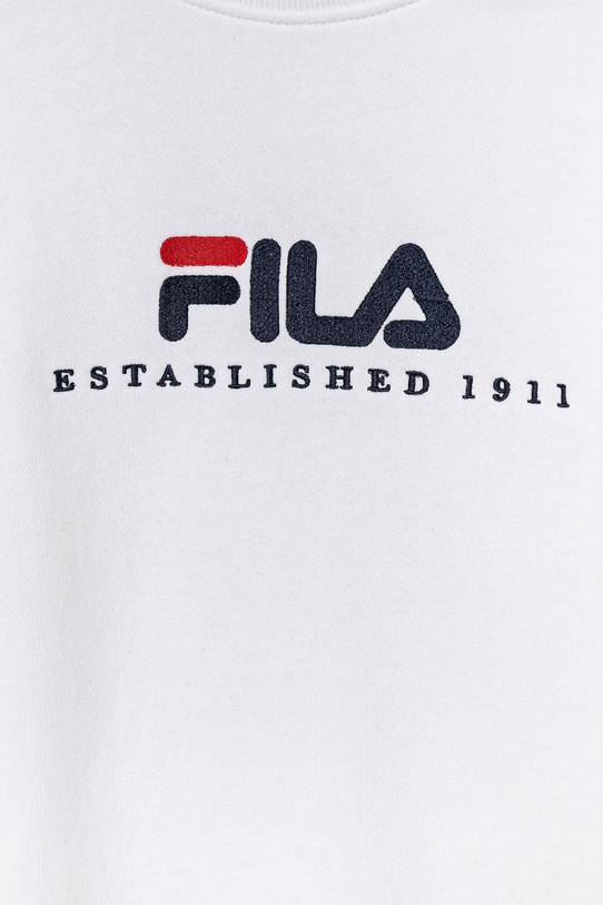 Chlapec Detská mikina Fila LOHBARBEK FAT0627 biela