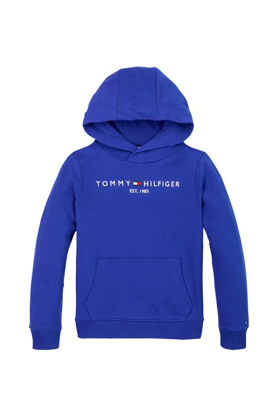 Tommy Hilfiger hanorac de bumbac pentru copii KS0KS00205.104.122.PPYA violet SS25