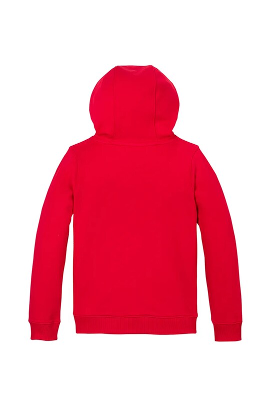 Chlapec Detská bavlnená mikina Tommy Hilfiger KS0KS00205.128.176.PPYA červená
