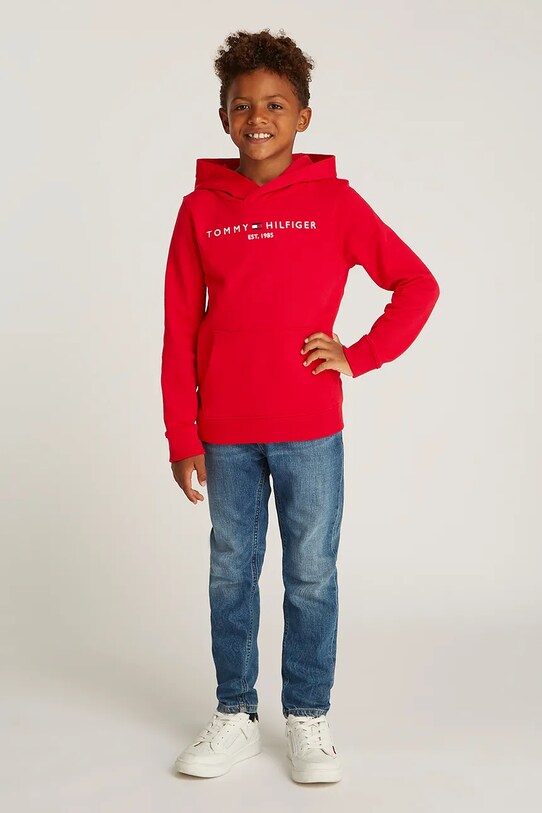 Tommy Hilfiger bluza bawełniana dziecięca KS0KS00205.128.176.PPYA