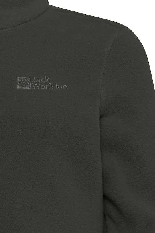 Jack Wolfskin bluza polarowa dziecięca TAUNUS HALFZIP K 1605555.164.176 czarny