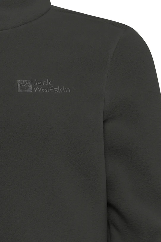 Детская куртка из флиса Jack Wolfskin TAUNUS HALFZIP K 1605555.92.152 чёрный