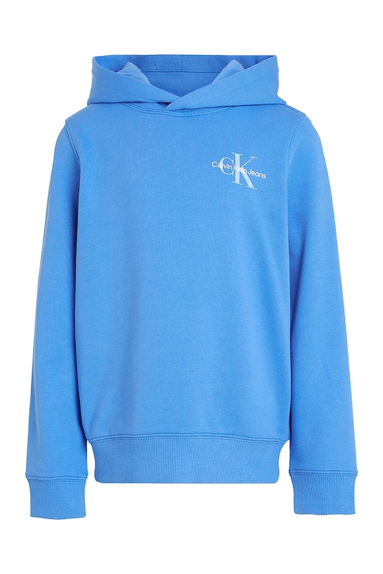 Calvin Klein Jeans bluza bawełniana dziecięca IU0IU00266.104.116.PPYA niebieski SS25