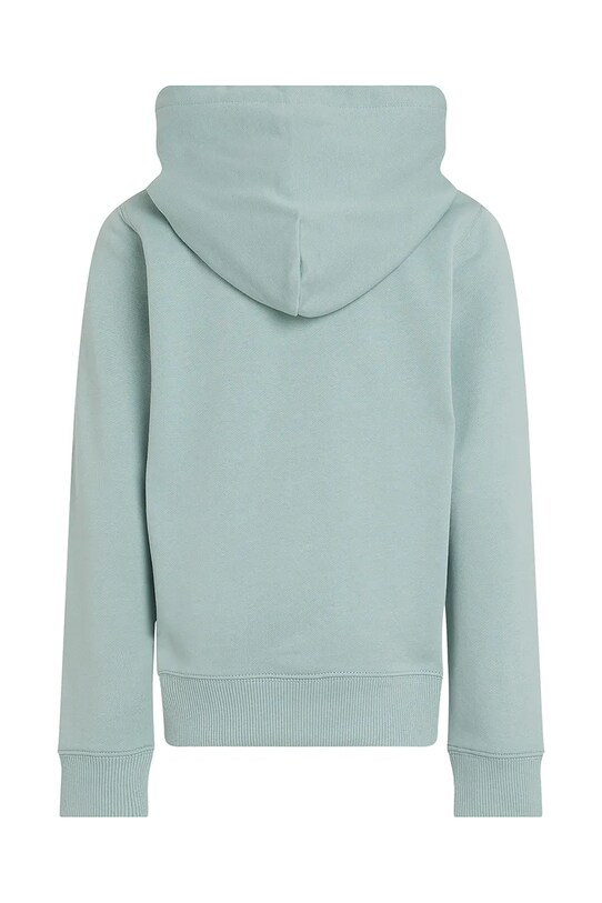 Chłopiec Calvin Klein Jeans bluza bawełniana dziecięca IU0IU00266.PPYA turkusowy