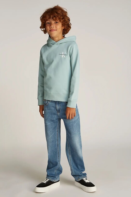 Calvin Klein Jeans bluza bawełniana dziecięca IU0IU00266.PPYA