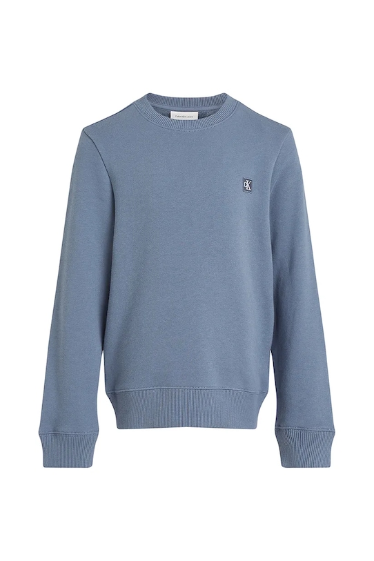 Detská mikina Calvin Klein Jeans IU0IU00570.PPYA sivá SS25