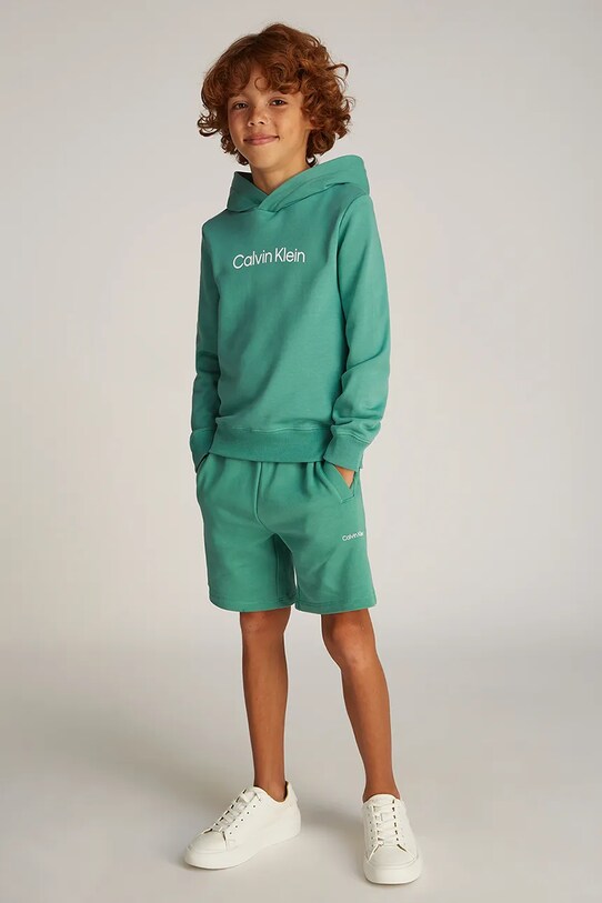 Detská bavlnená mikina Calvin Klein Jeans IU0IU00679.PPYA