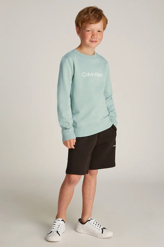 Detská bavlnená mikina Calvin Klein Jeans IU0IU00680.PPYA