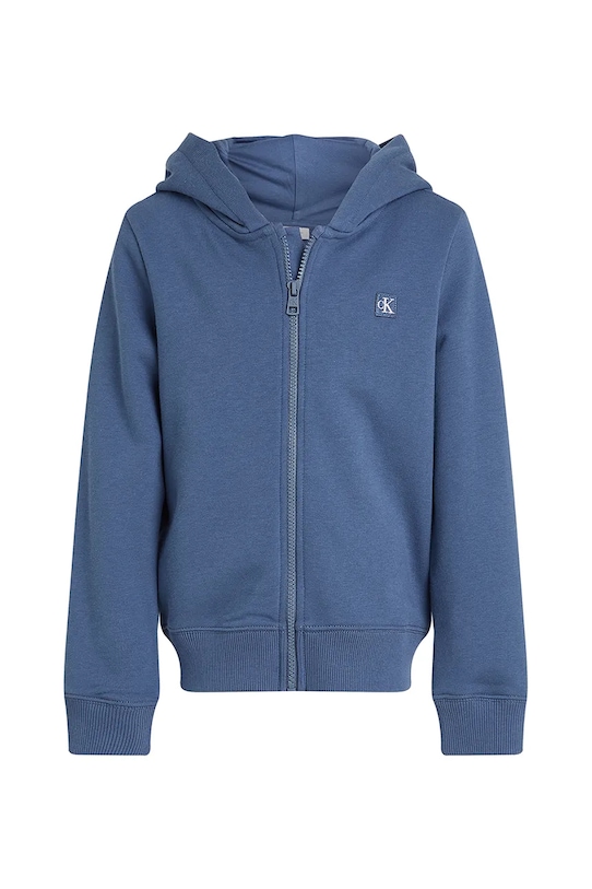Calvin Klein Jeans bluza dziecięca IU0IU00707.PPYA granatowy SS25