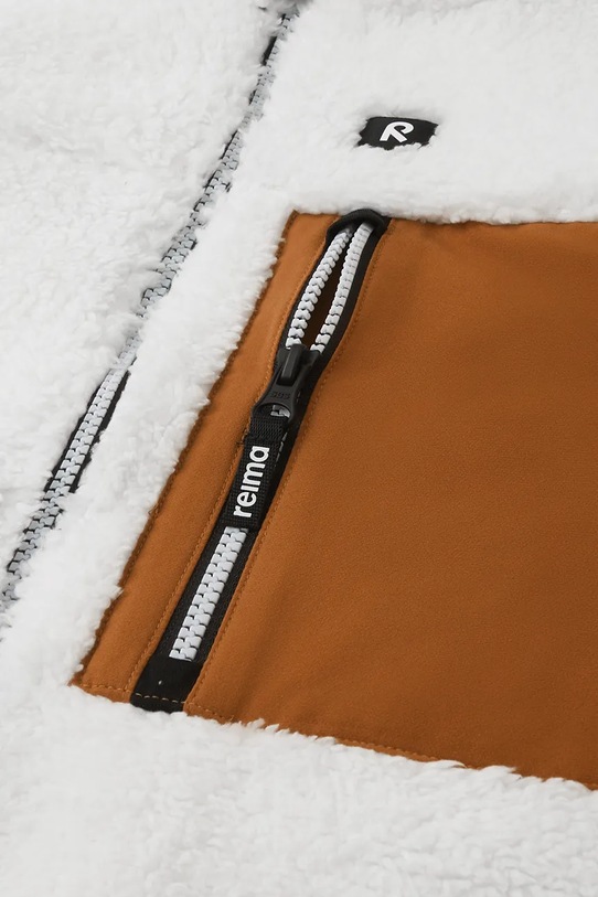 Reima bluza polarowa dziecięca Turilas biały 5200364A.PPYA