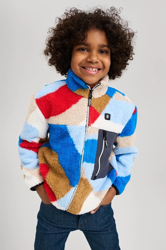 Дитяча кофта Reima Turilas без капюшона блакитний 5200364B.PPYA