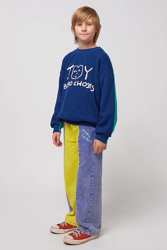 Bobo Choses hanorac de bumbac pentru copii Smiling 125AC040