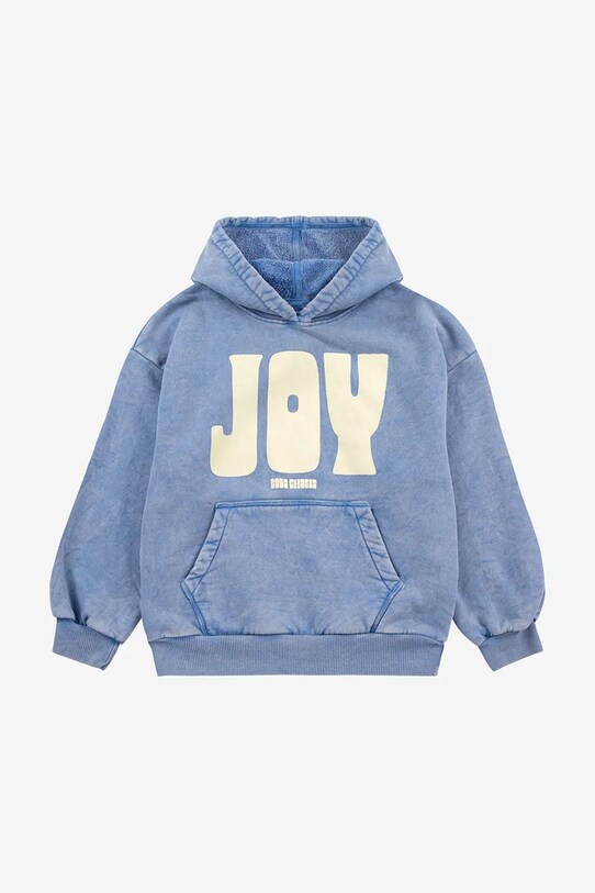 Детская хлопковая кофта Bobo Choses Joy 125AC045 голубой SS25