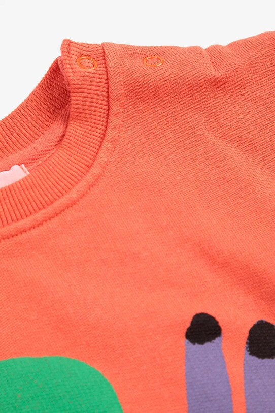 BIMBA Bobo Choses felpa neonato/a Funny Snail 125AB118 arancione