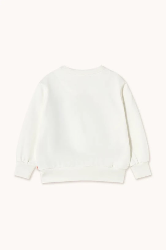 Fiú Tinycottons gyerek melegítőfelső pamutból TINY LEAGUE GRAPHIC SWEATSHIRT SS25.102 bézs