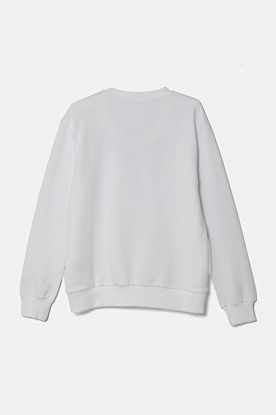 United Colors of Benetton hanorac de bumbac pentru copii 3J68C10N2.G.Seasonal alb SS25