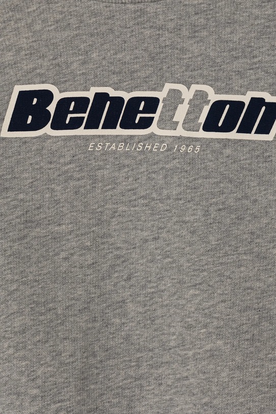 Мальчик Детская хлопковая кофта United Colors of Benetton 3J68C10N2.G.Seasonal серый